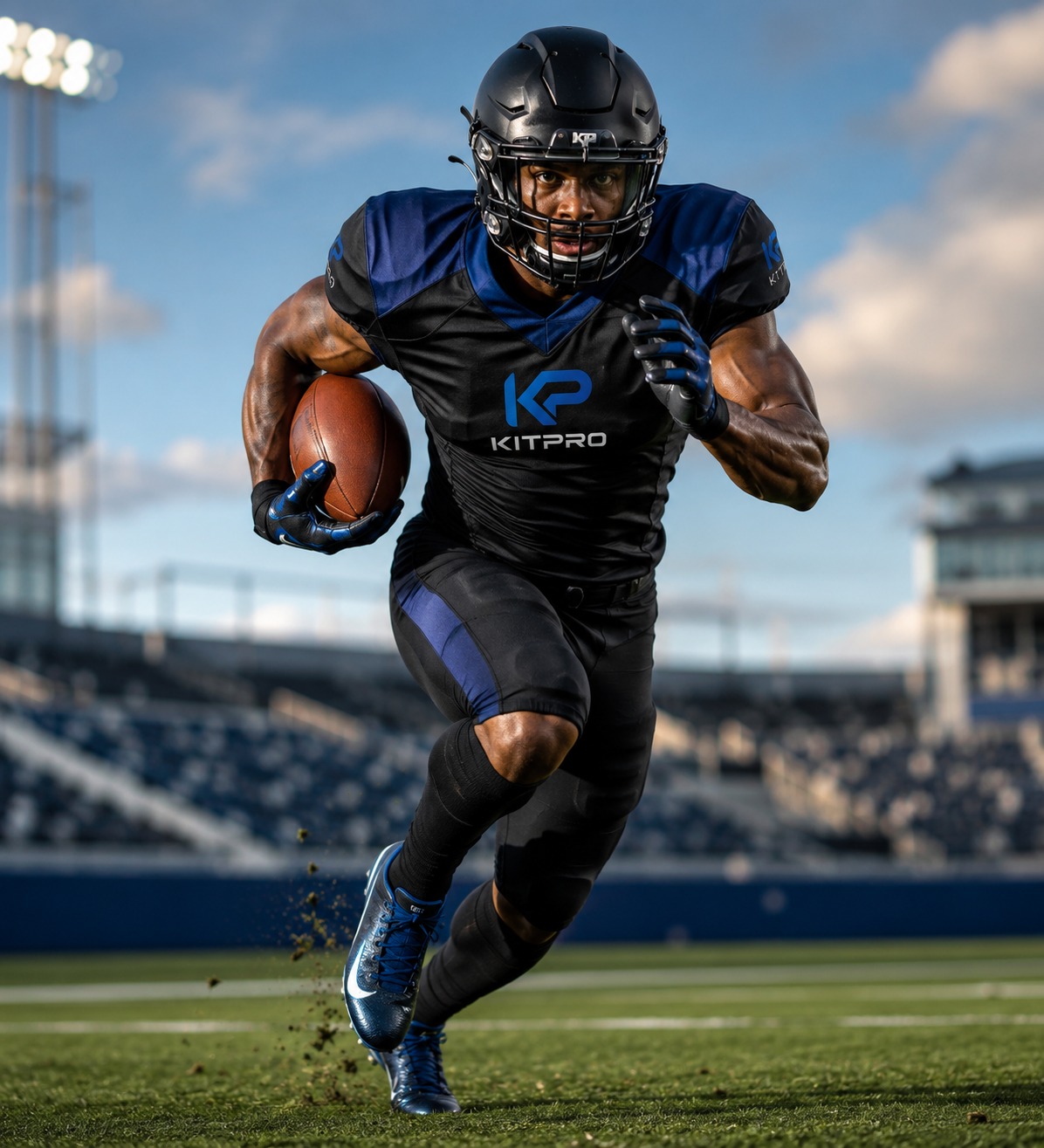 Custom football uniforms