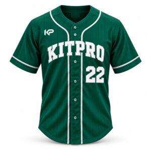 Custom Full Button Baseball Jersey