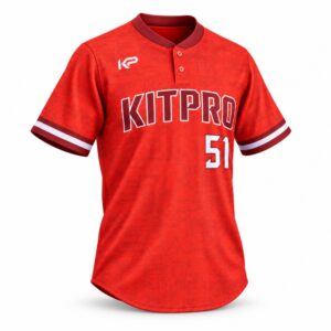 Custom Two Button Baseball Jersey