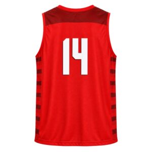 Custom Men V-Neck Basketball Jersey