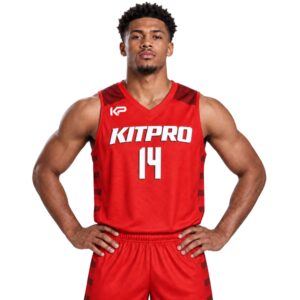 Custom Men V-Neck Basketball Jersey