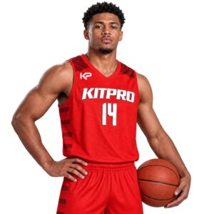 Custom Men V-Neck Basketball Jersey