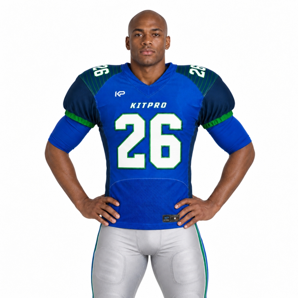 Custom Tackle Football Game Jersey - Style 2