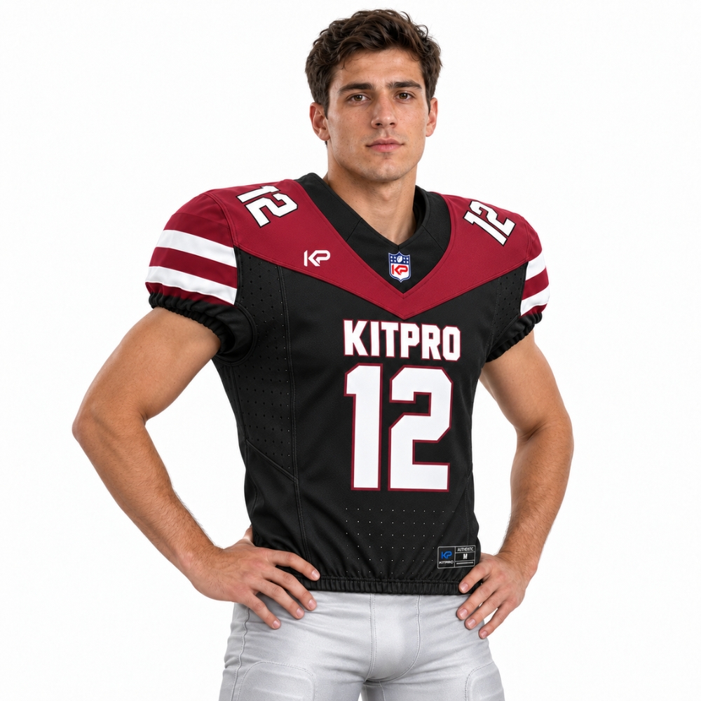 Custom Tackle Football Game Jersey - Style 4